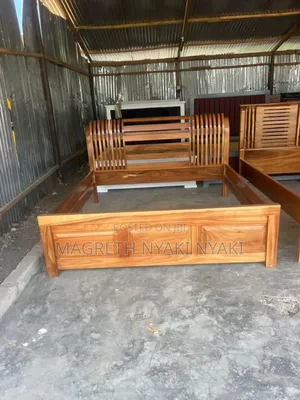 Kitanda Mbao Mninga 5/6