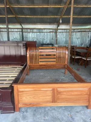 Kitanda Mbao Mninga 5/6