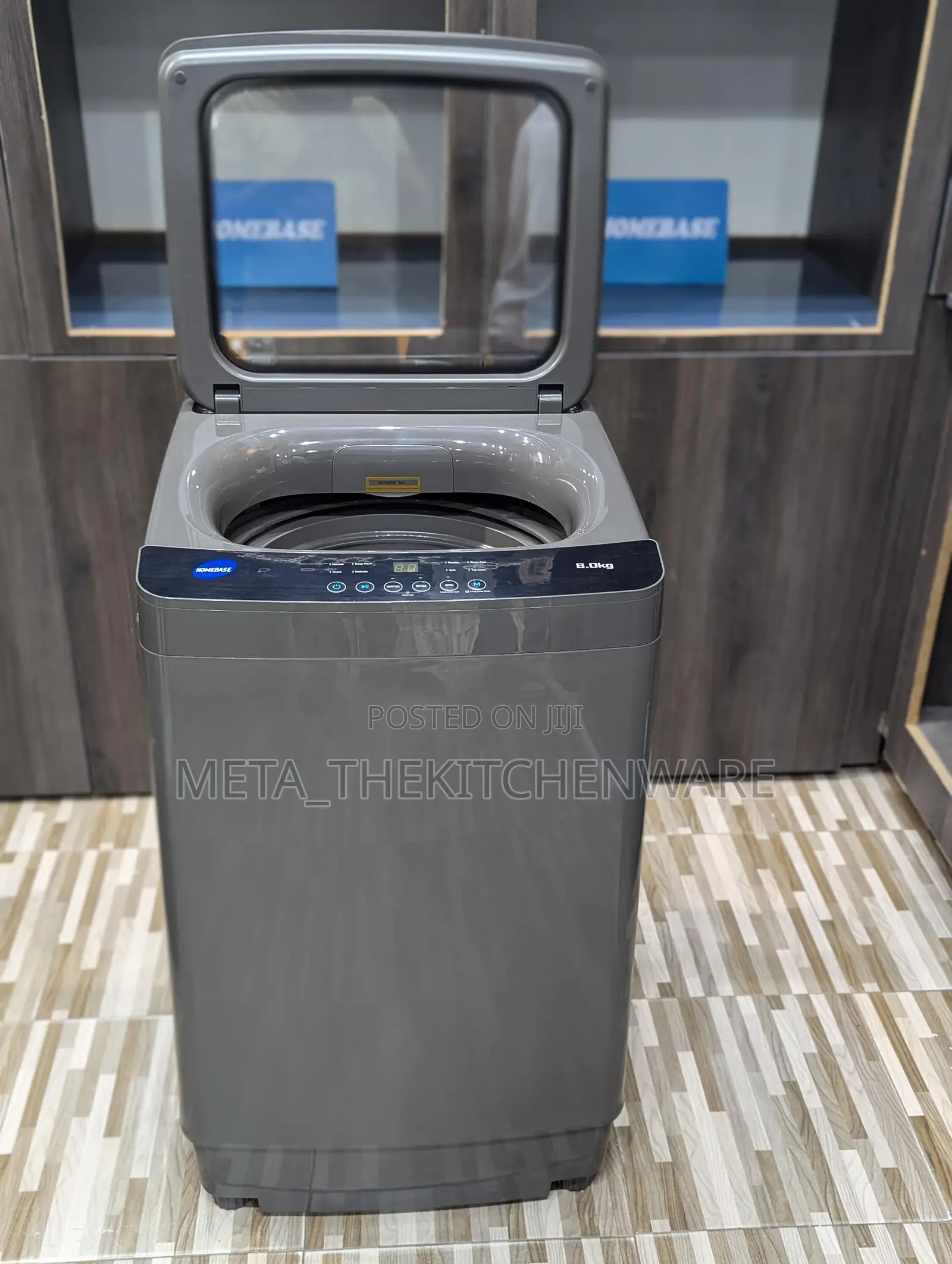 Homebase Automatic Washing Machine Top Load 8kg