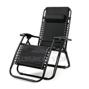 1pc Folding Foldable Outdoor Lounge Reclining Beach Chair