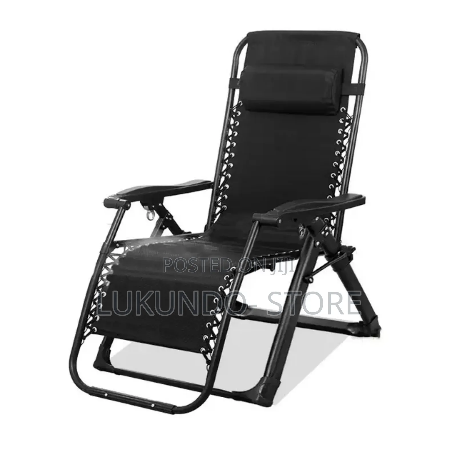1pc Folding Foldable Outdoor Lounge Reclining Beach Chair