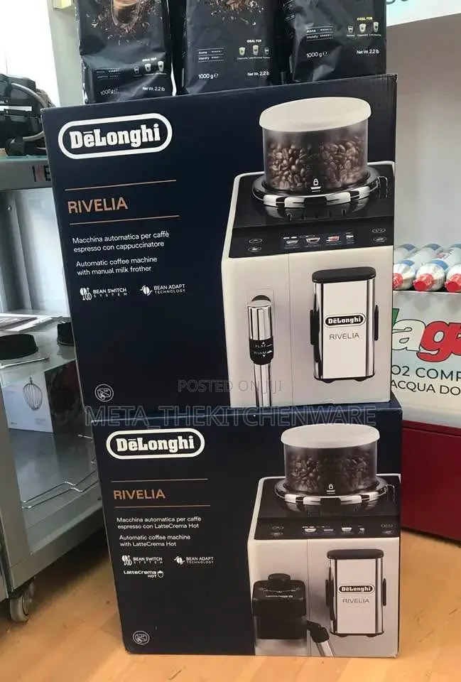 De'longhi Rivelia Fully Automatic Bean to Cup Coffee Machine
