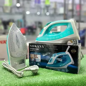 Sokany Lightweight Electric Dry Iron With Non-stick Ceramic