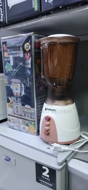 Hoffmans Electric Blender 1.5 Liters 2 in 1 Unbreakable Jar