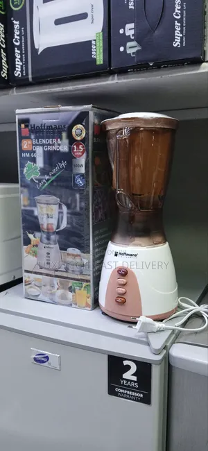 Hoffmans Electric Blender 1.5L 2 in 1 and Dry Grinder