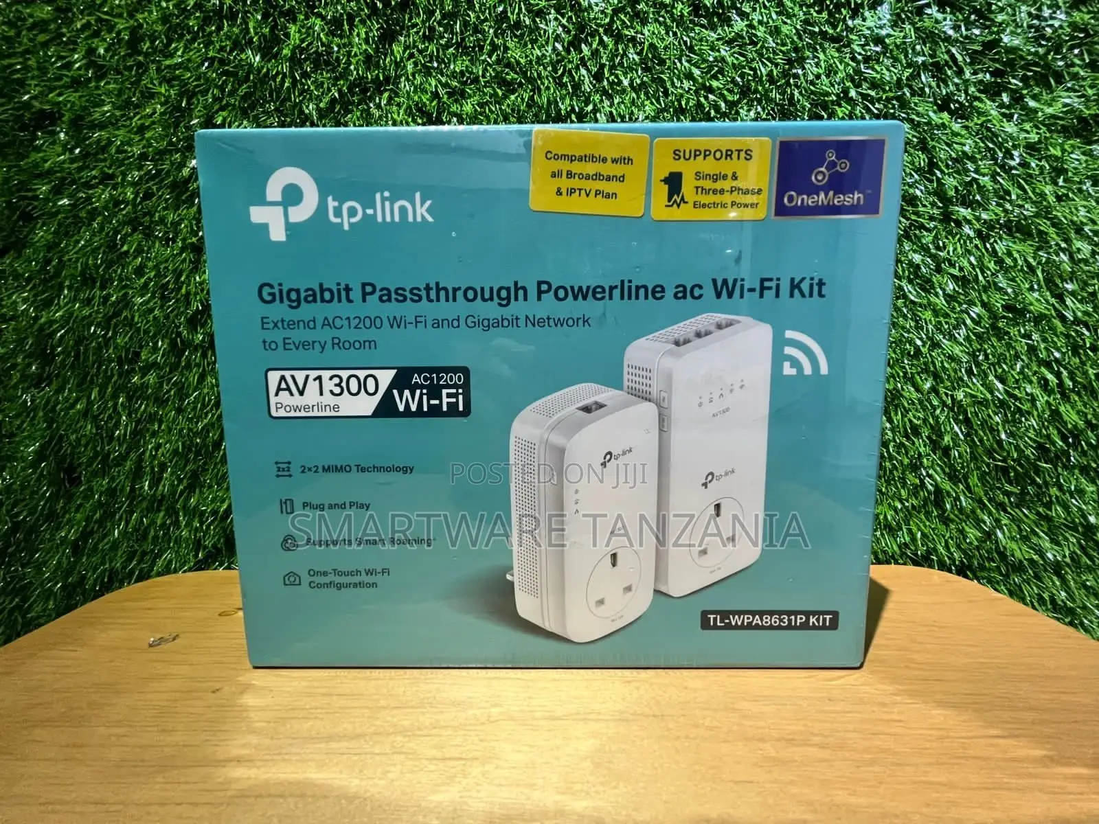 Tp-link Dual Band Gigabit Powerline Adapter, Wi-fi Extender