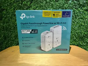 Tp-link Dual Band Gigabit Powerline Adapter, Wi-fi Extender