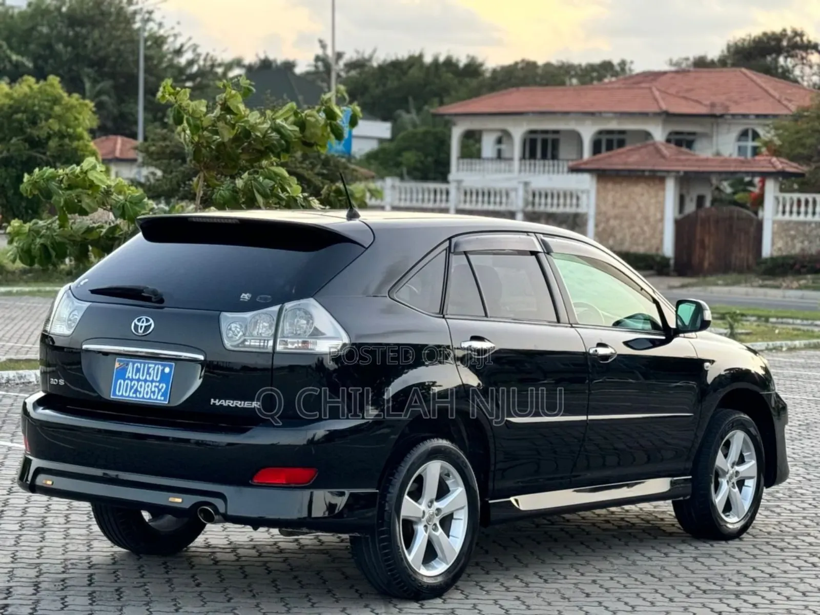 Toyota Harrier 2007 Black