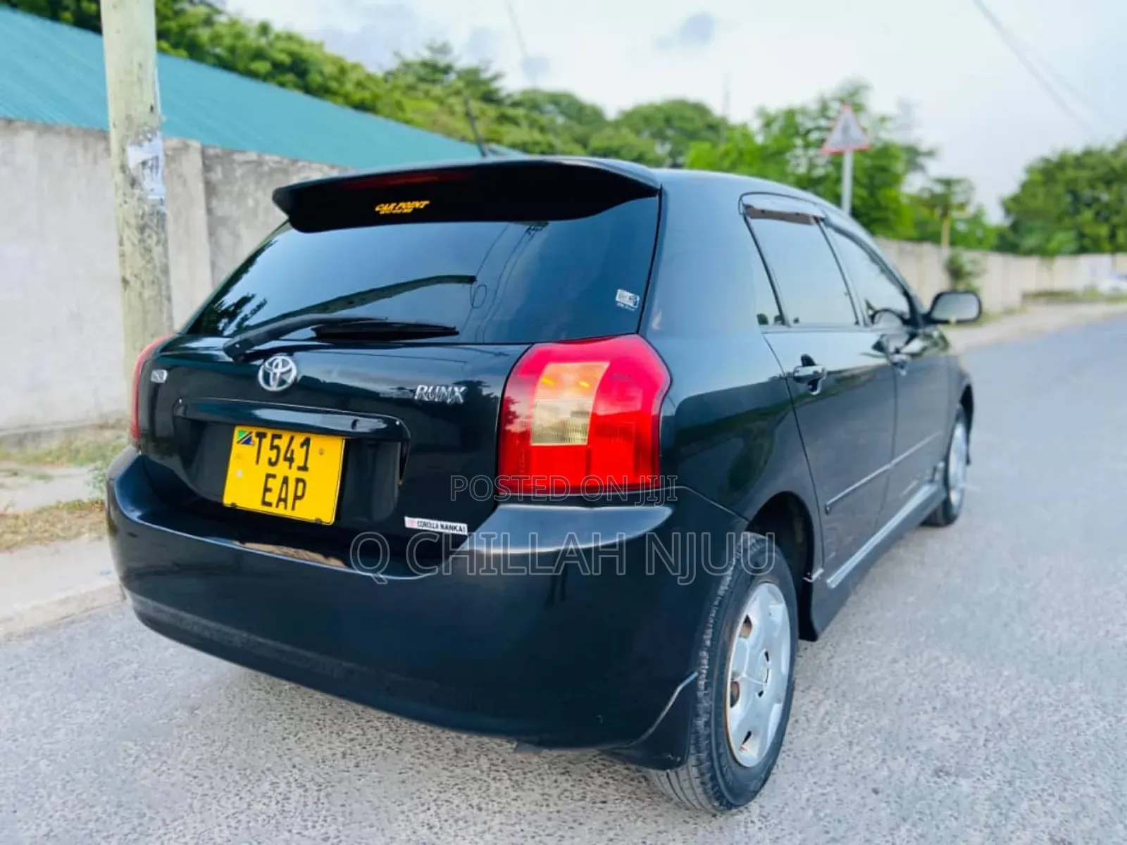 Toyota Corolla RunX 2002 Black
