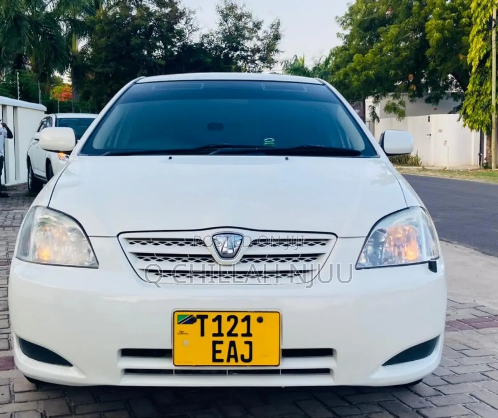Toyota Allex 2007 White