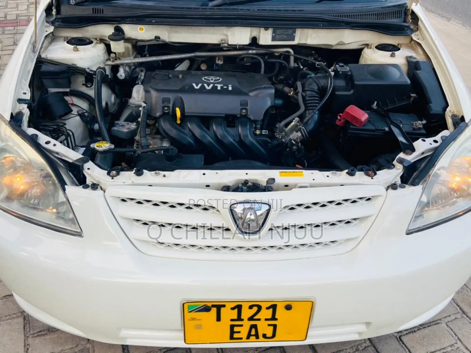 Toyota Allex 2007 White