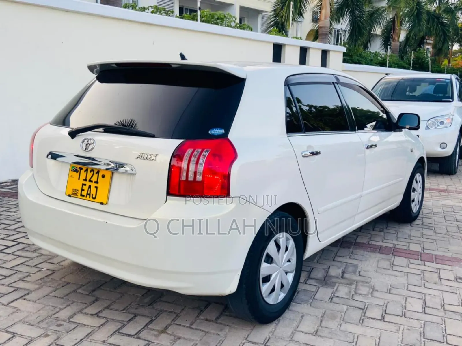 Toyota Allex 2007 White