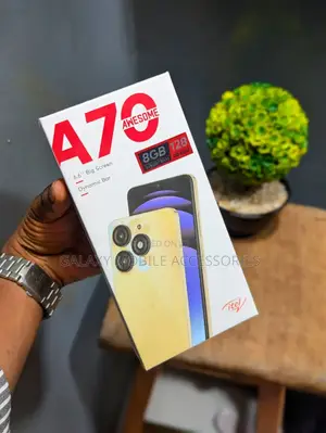 New Itel A70 128 GB Gold