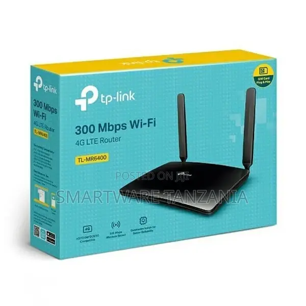 Tp-link Tlmr6400 M300 Mbps Wireless LTE Router Unlocked