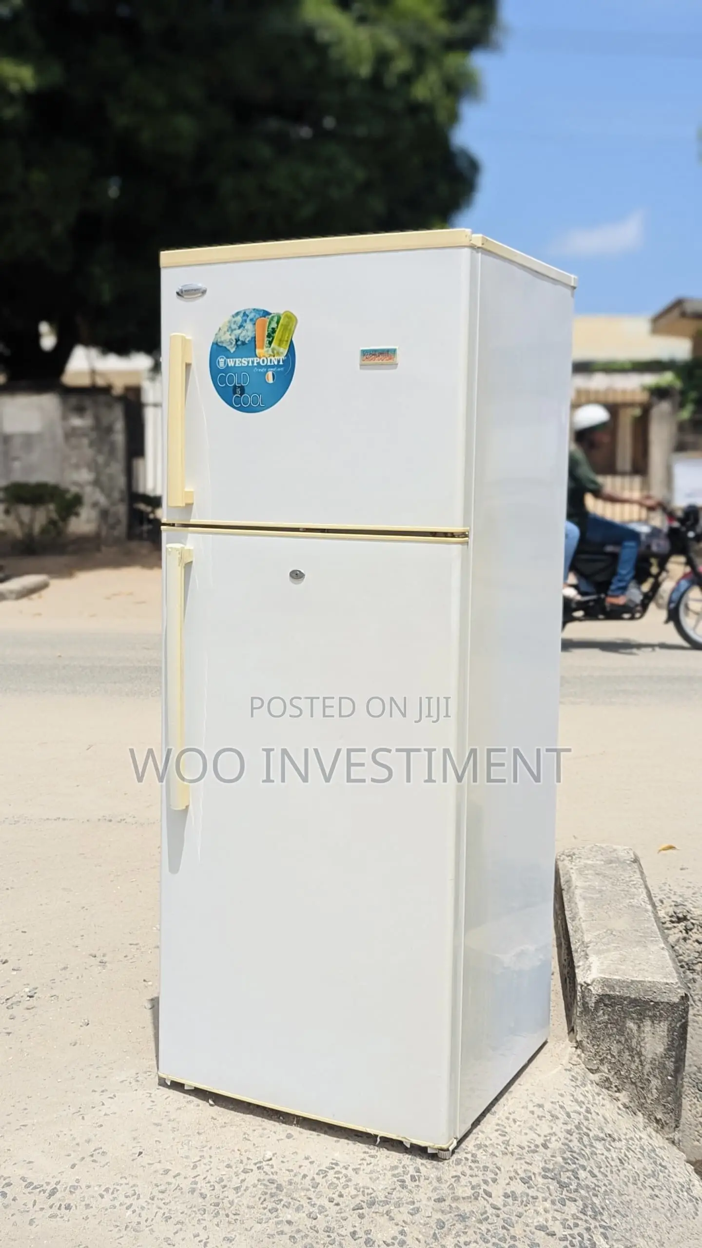 Westpoint Fridge Mpya Sana Litre 452 Linapatikana Clean