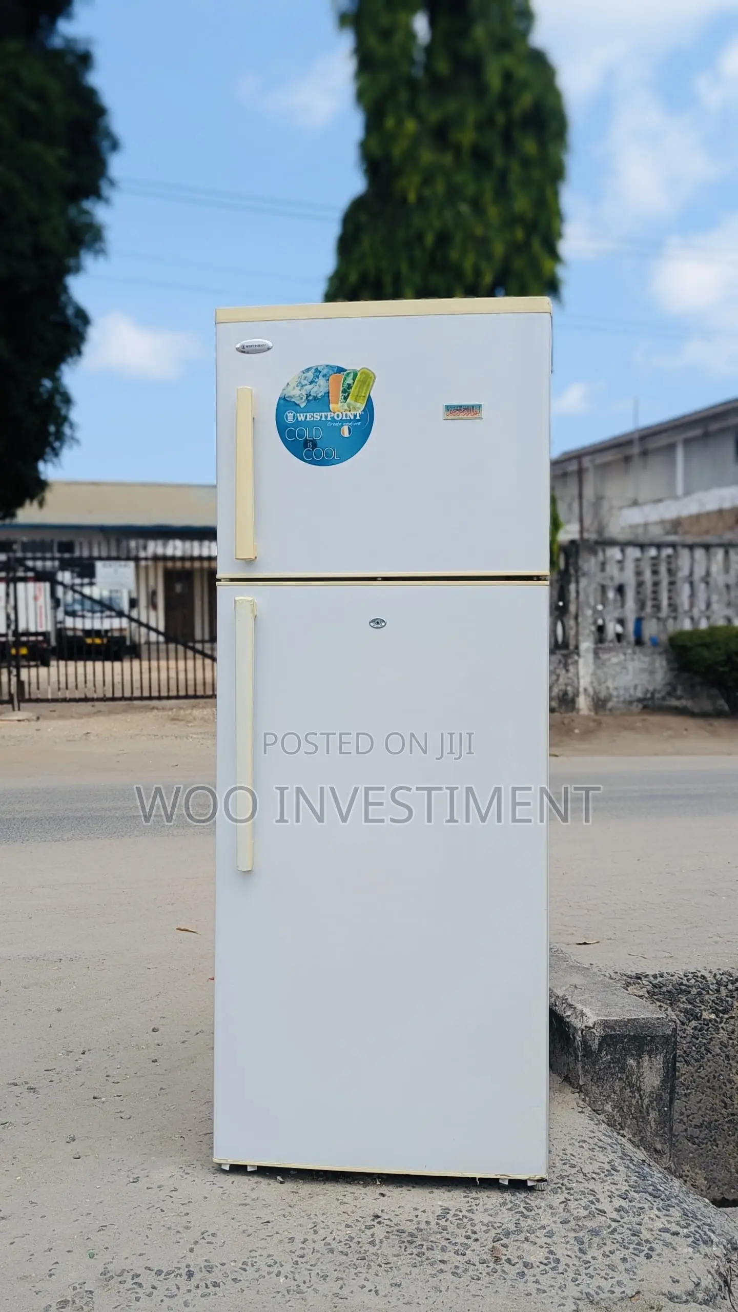 Westpoint Fridge Mpya Sana Litre 452 Linapatikana Clean
