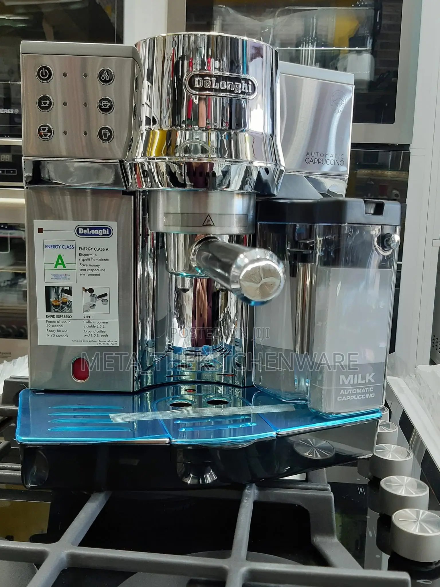 De'longhi Pump Espresso Coffee Machine, 15 Bar Ec 850.M