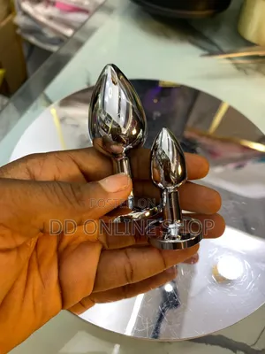 Silver Butt Plug