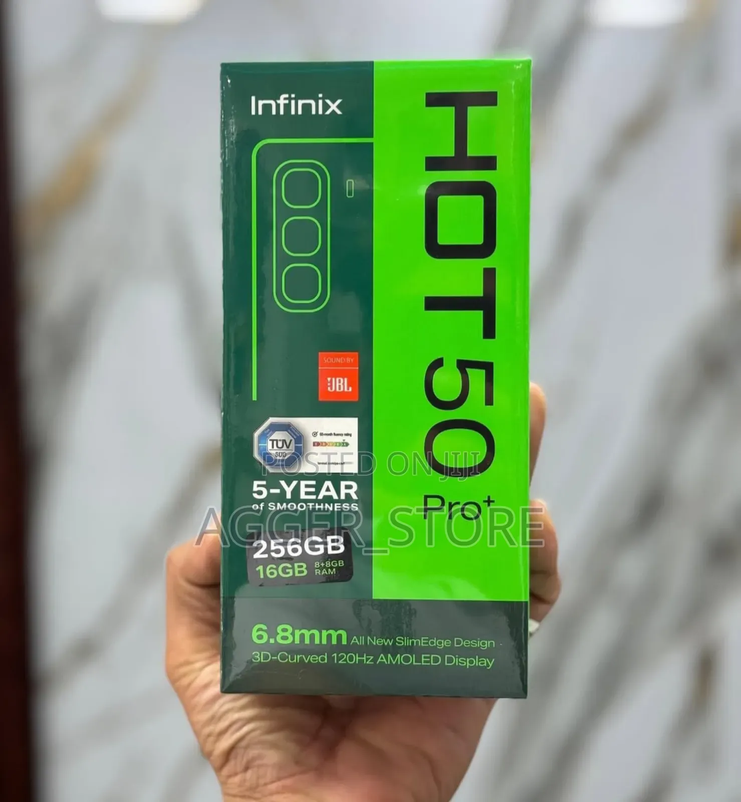 New Infinix Hot 50 Pro+ 4G 256 GB Black