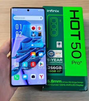 New Infinix Hot 50 Pro+ 4G 256 GB Black