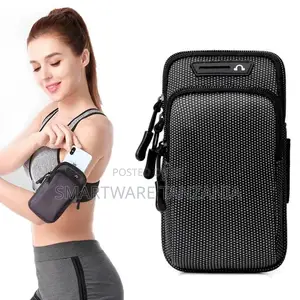 Running Armband, Jogging Smartphone Pouch, Running Arm Pouch