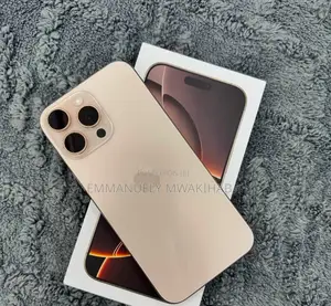 New Apple iPhone 16 Pro Max 256 GB Gold