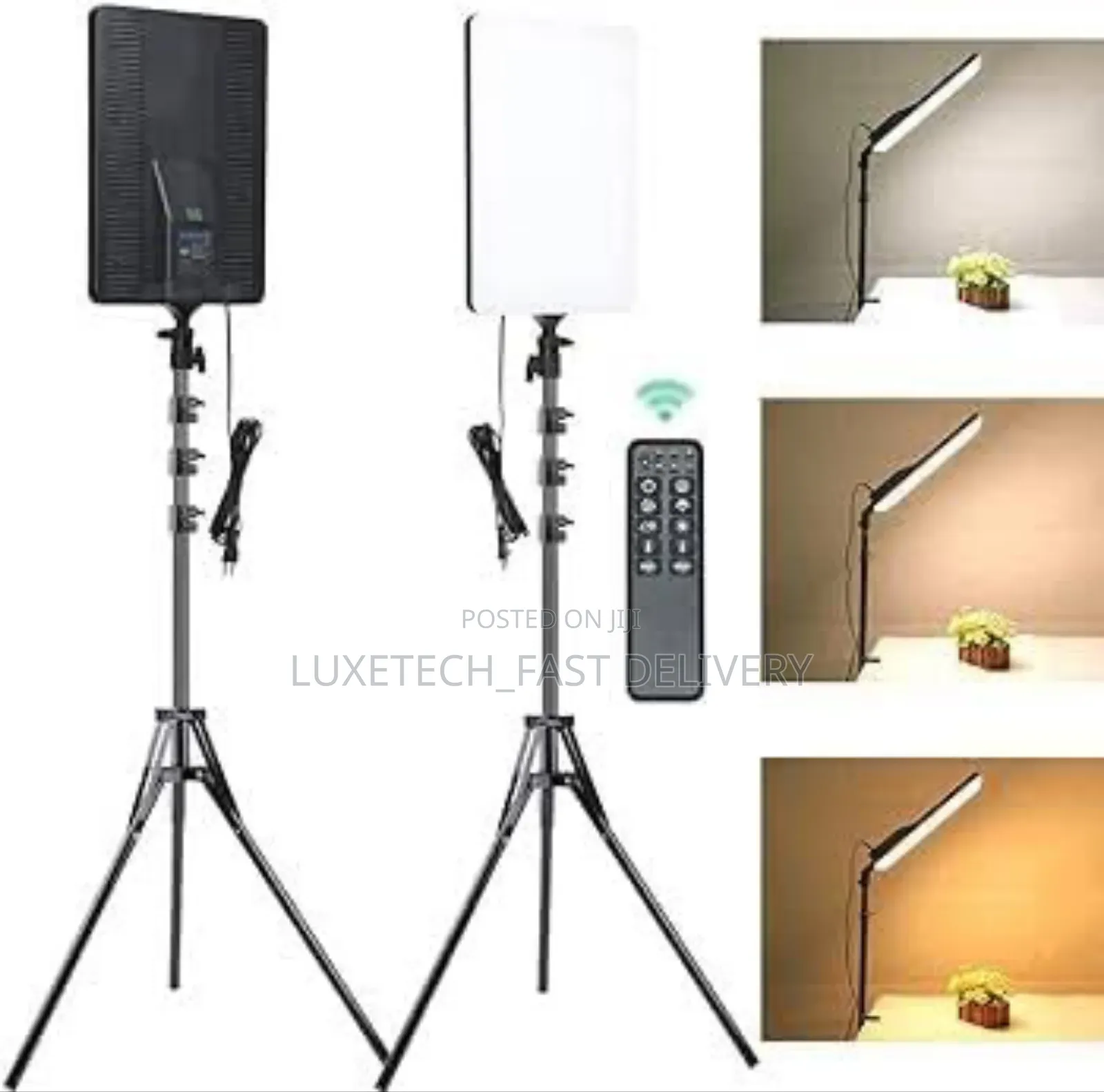 RL-19 LED Soft Light Panel With Remote (Bi-Color, Dimmable)