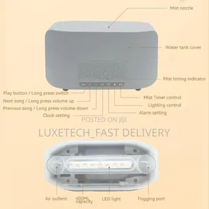 Flame Aroma Humidifier With Bluetooth Speaker