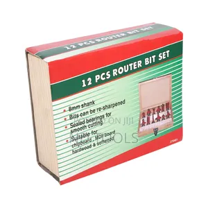 12 PCS Router Bit Set
