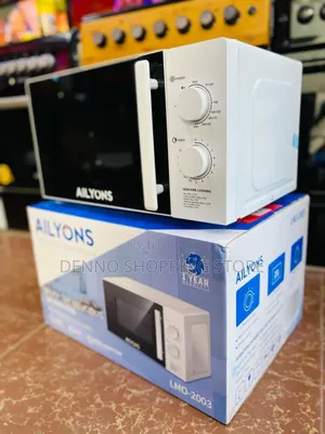 White Microwave 20L(Inapasha Na Kuchoma)