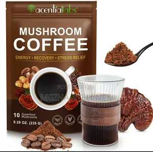 Premium Organic Mushroom Ground Coffee