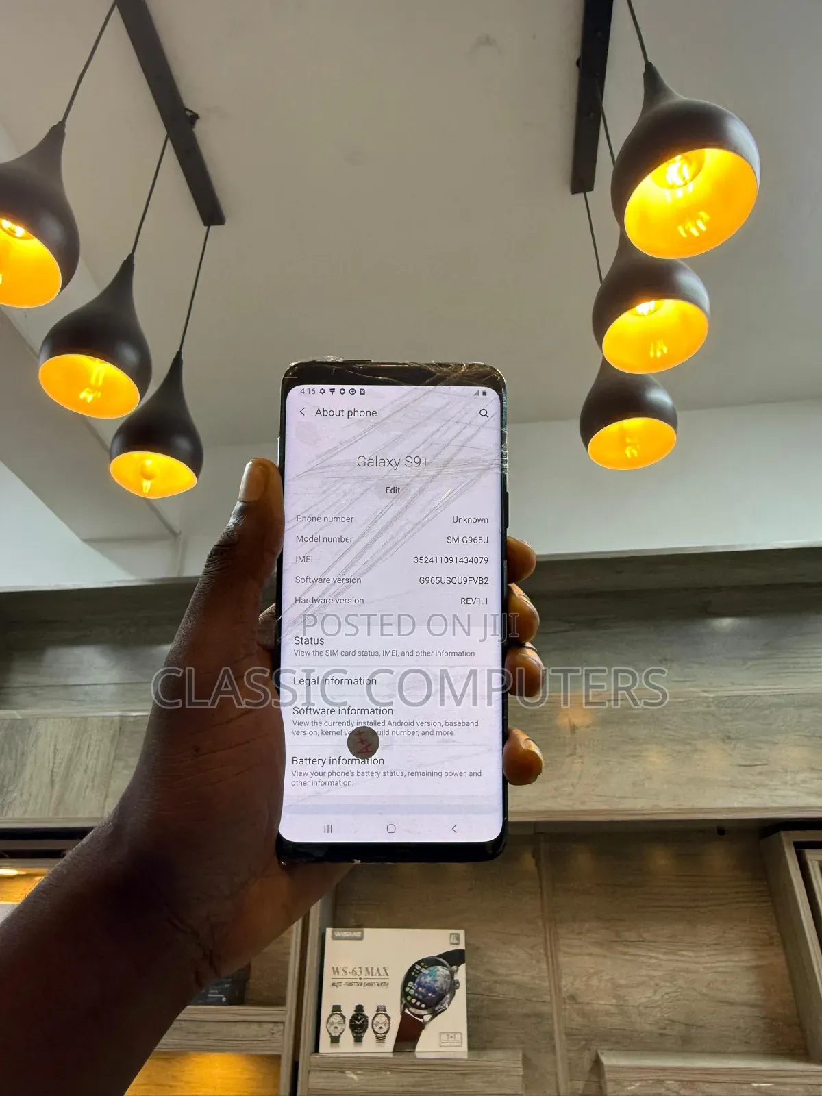 Samsung Galaxy S9 64 GB Black