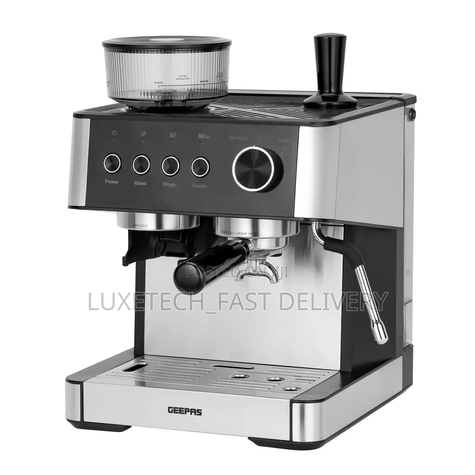 Geepas Espresso and Cappuccino Coffee Machine
