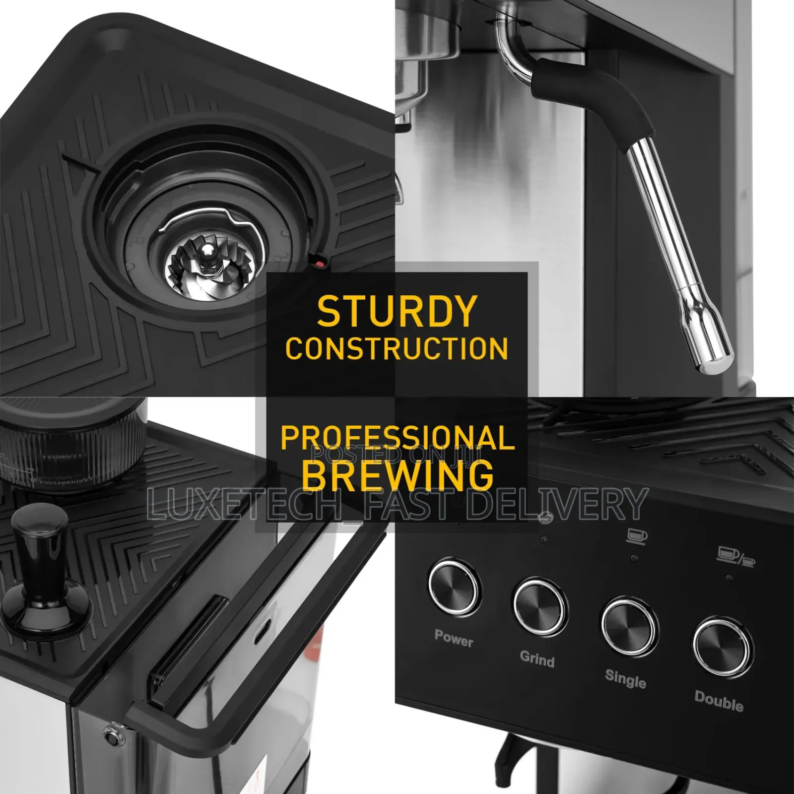 Espresso and Cappuccino Coffee Machine 20 Bar High Pressure