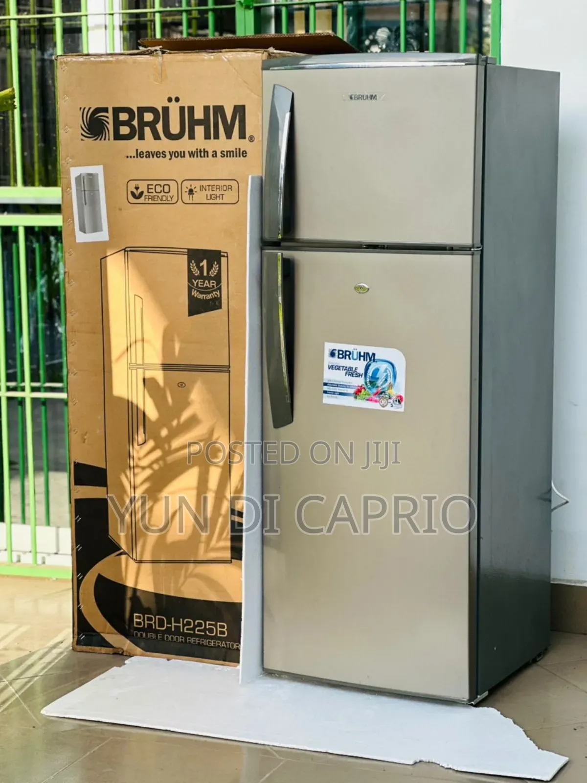Bruhm Refrigerator 200L