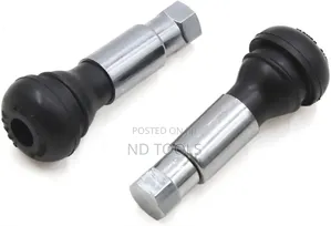 Tubeless Valve Small Plastic/Silver
