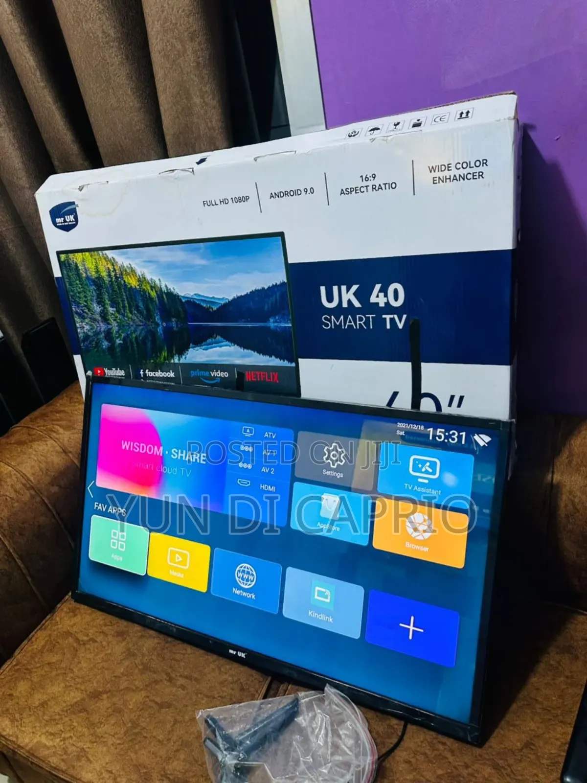 Mr UK Smart TV Inch 40 Fullbox