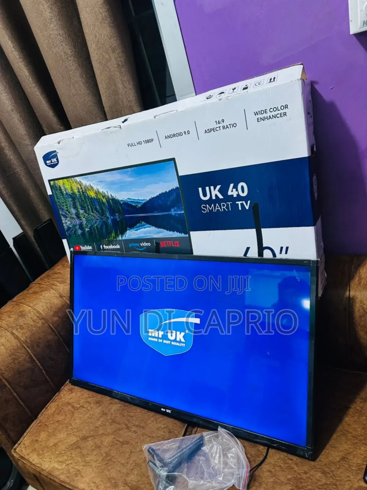 Mr UK Smart TV Inch 40 Fullbox