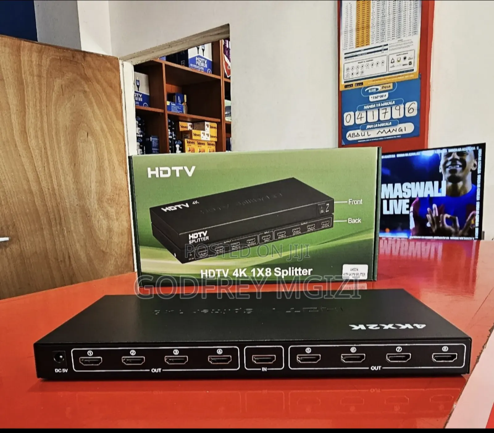 1*8 Way HDMI Spritter