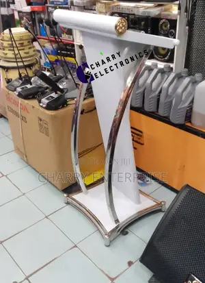 Mimbari Original Ya Podium Ya Kisasa Kwa Ajili Ya Kanisa N.K