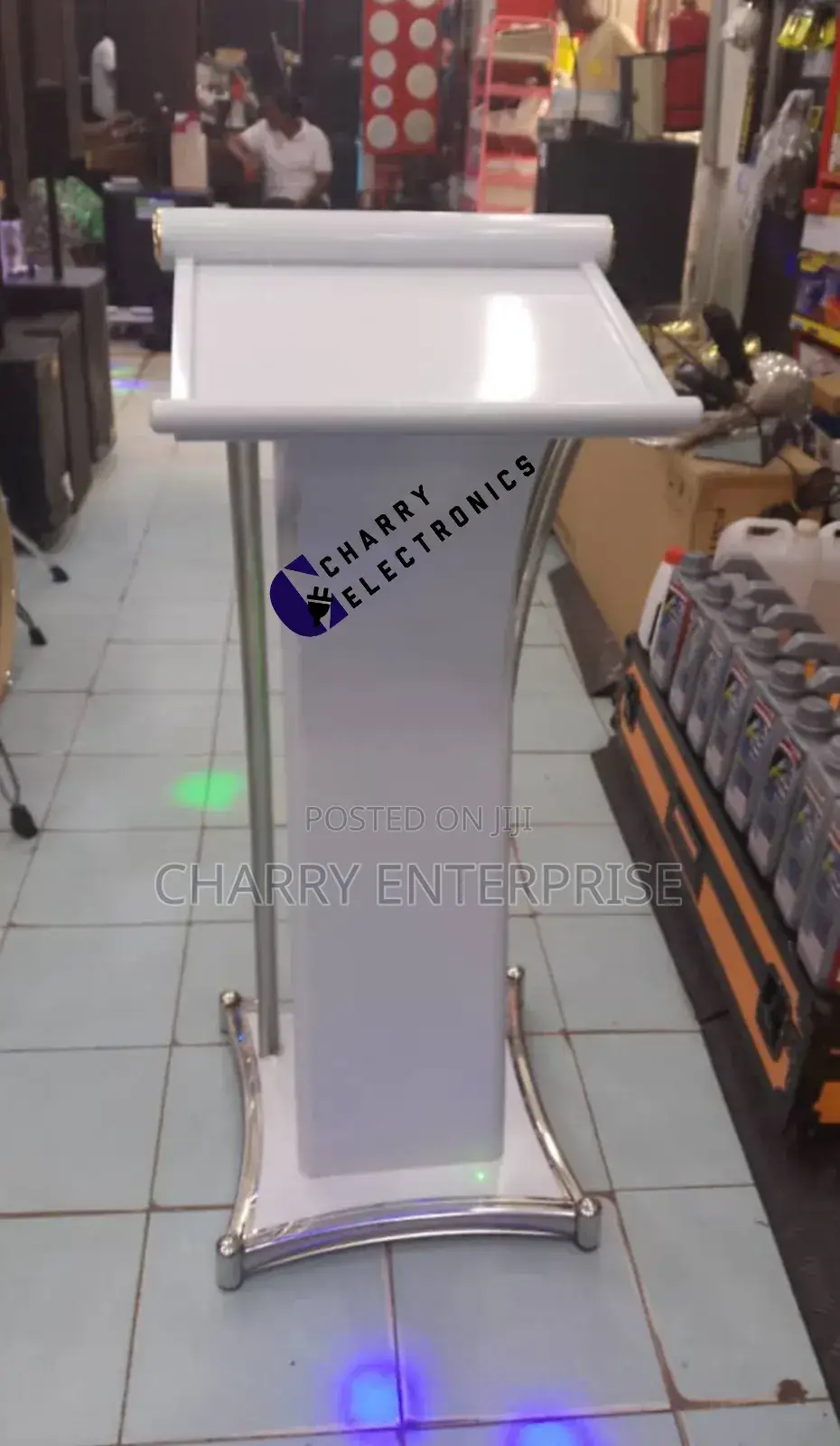 Mimbari Original Ya Podium Ya Kisasa Kwa Ajili Ya Kanisa N.K