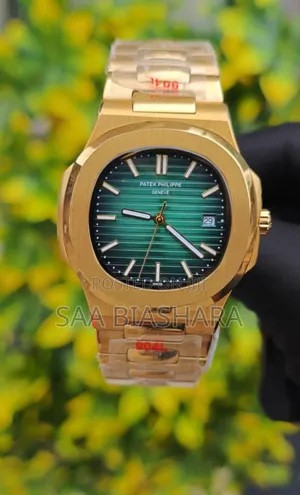 Pattek Phillipe Geneve Gold and Green