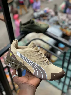 Mens Sneakers Puma.Material Leather
