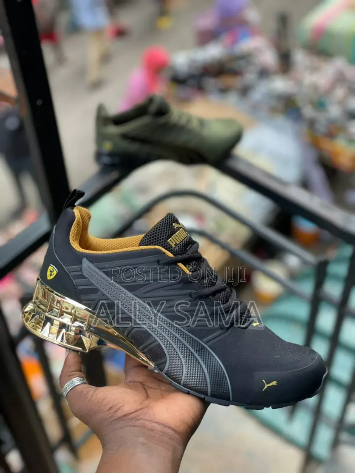 Mens Sneakers Puma.Material Leather