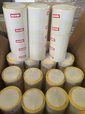 Barcode Label Stickers 50MM*25MM, 1000 Labels Per Roll