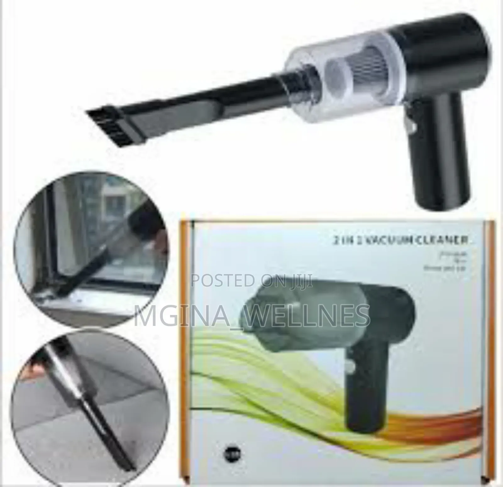 Car And Windows Vacuum Cleaner Duster (Wet Dry) Reachable