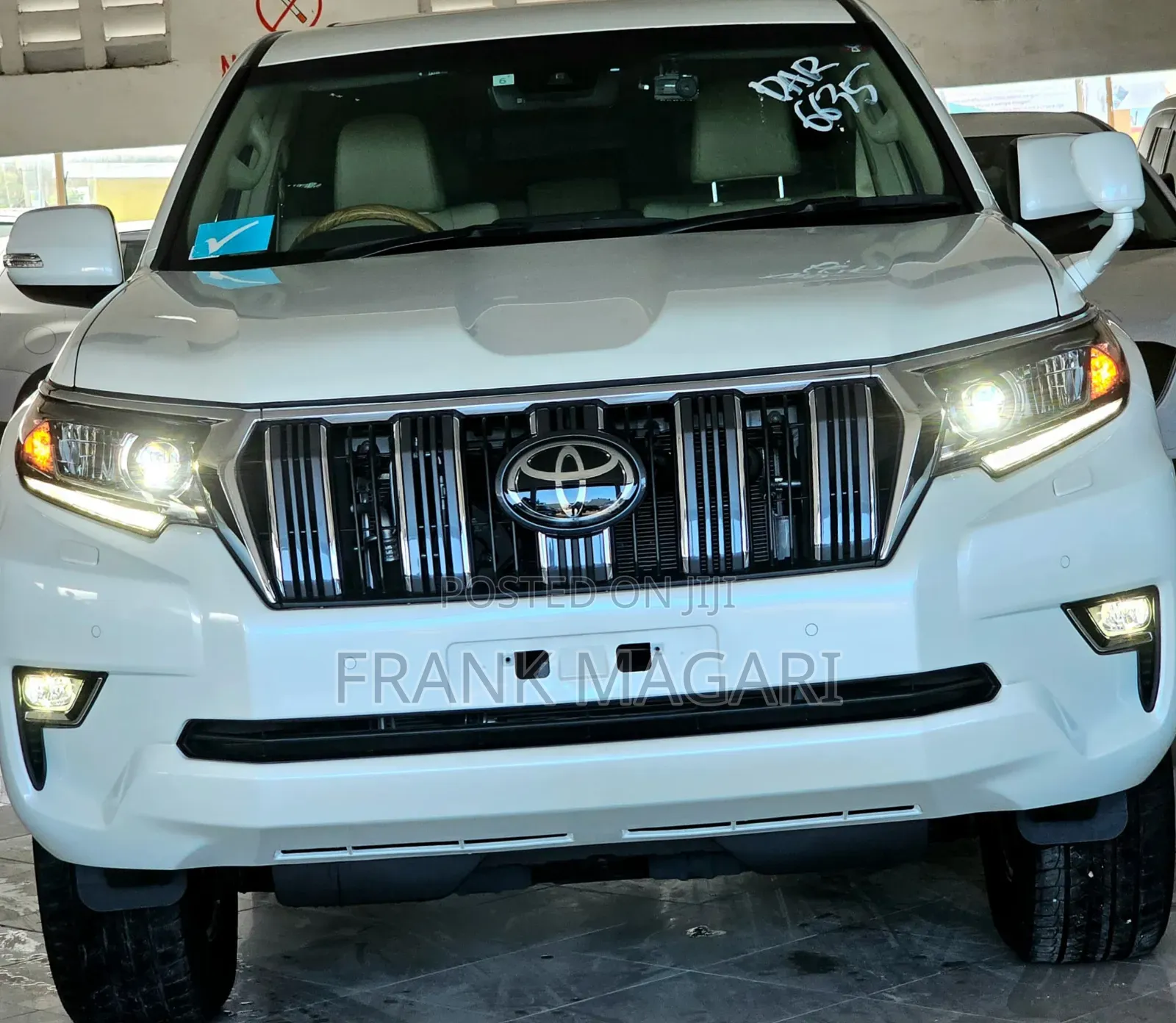 Toyota Land Cruiser Prado 2023 White