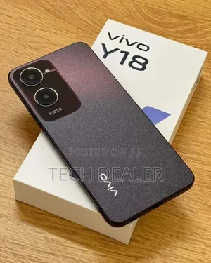 New Vivo Y18 128 GB Black