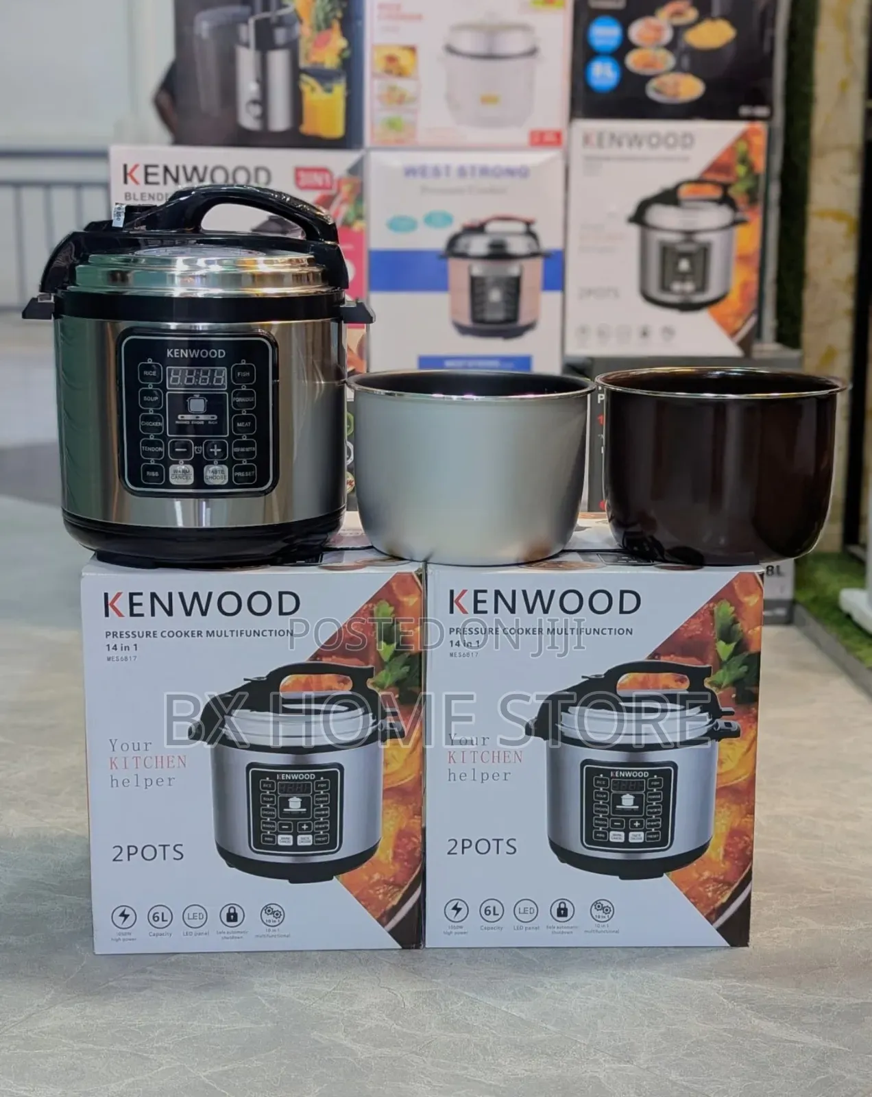 Kenwood Pressure Cooker 2 Pots