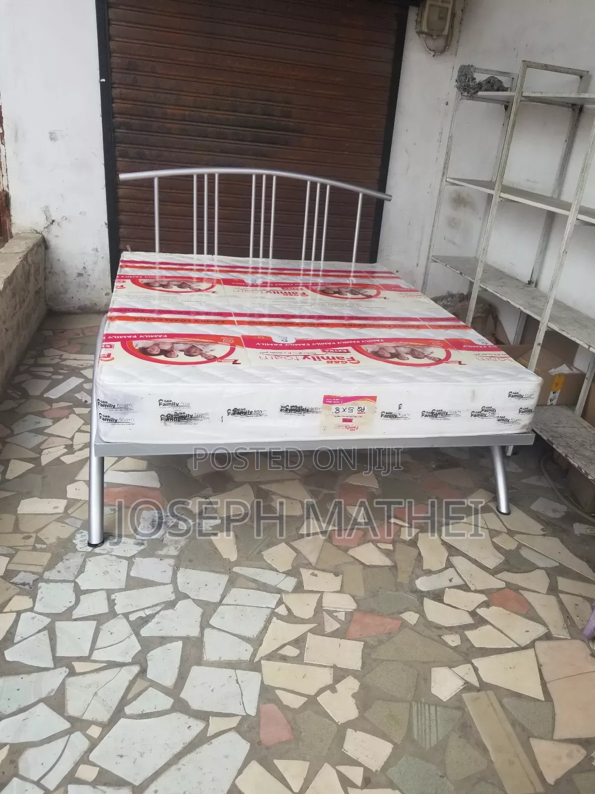Kitanda Kizuri 5x6 Godoro Inch 8 White